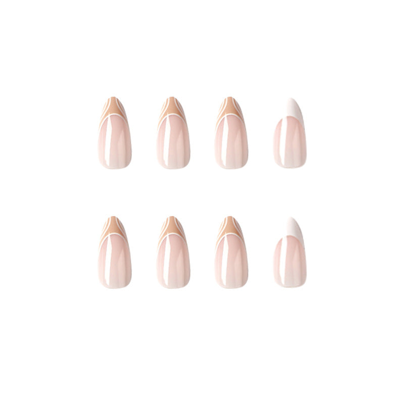 Elegant Nail Extensions with Creative Design Bowlift