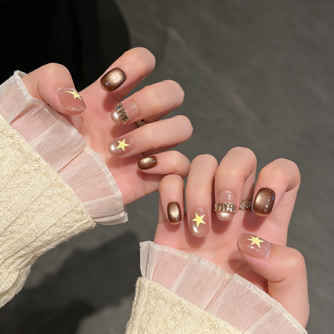 Starry-Themed Nail Art Set Bowlift