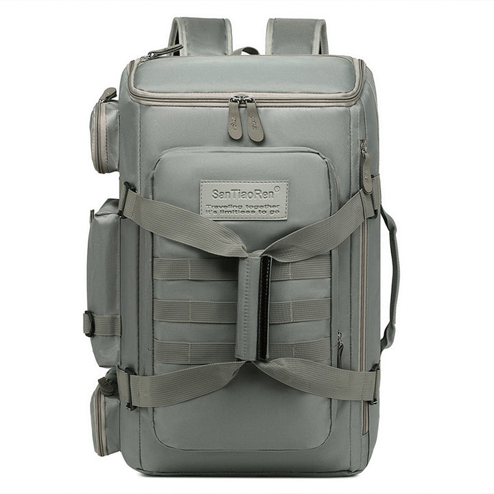 Multifunctional Travel Bag With Ergonomic Carrying Handles And An Innovative Compartment System Bowlift