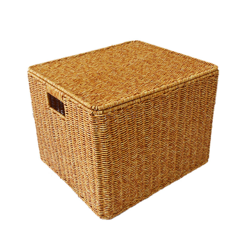 Woven Storage Cube with Lid Bowlift