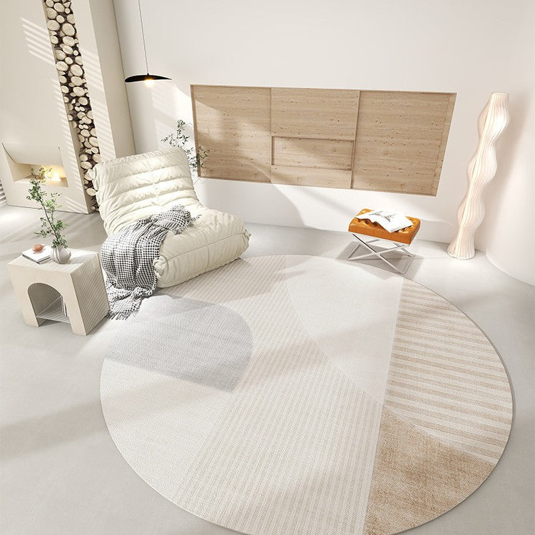Luxurious Round Area Rug