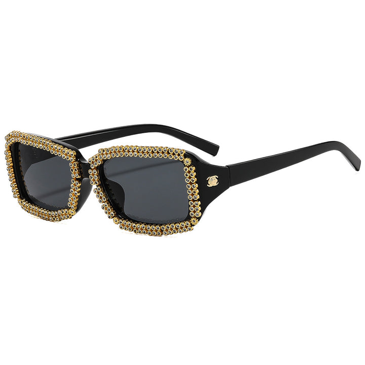 Ladies sunglasses with glamorous rhinestone frame Bowlift