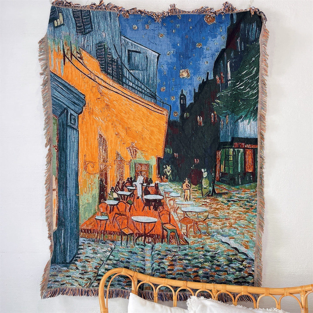Artistic Tapestry Throw Blanket