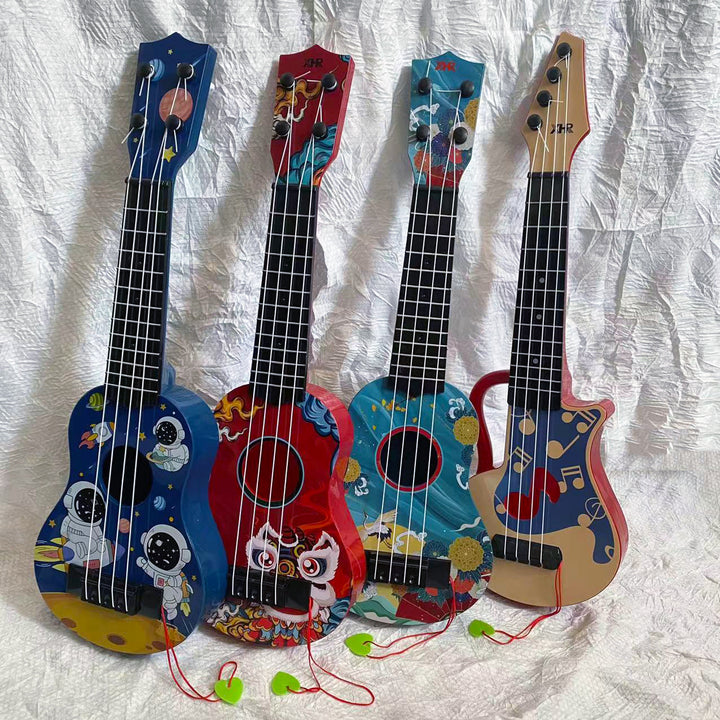 Decorative Space-Themed Ukulele Bowlift