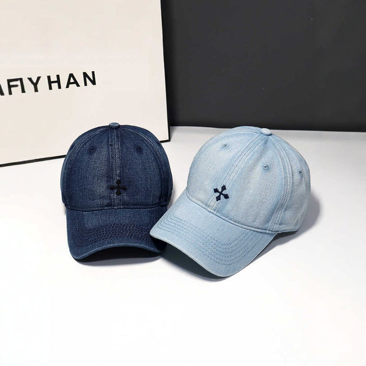 Men's Adjustable Denim Cap Bowlift
