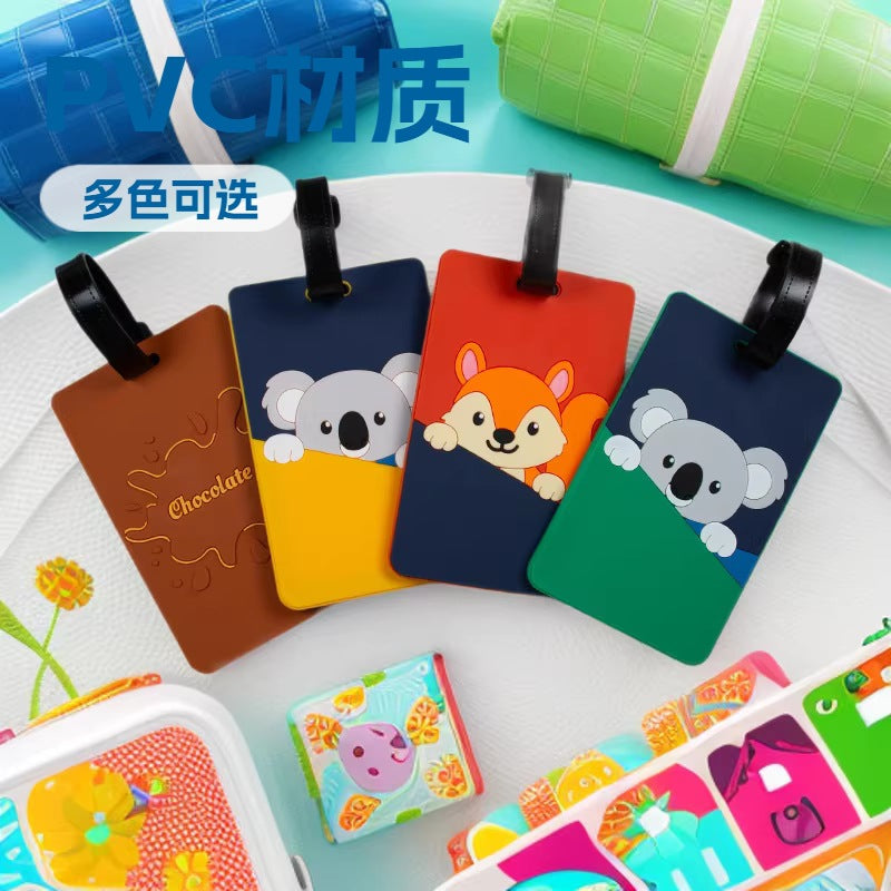 Fun Chocolate Splash Luggage Tag Bowlift