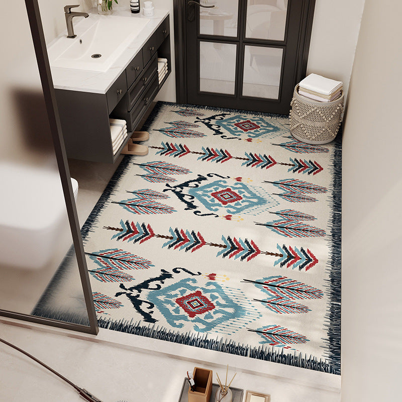 Tribal Pattern Bathroom Mat Bowlift