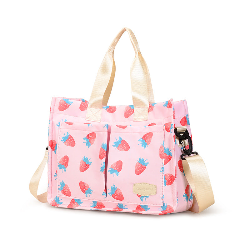 Playful Print Insulated Lunch Tote Bowlift