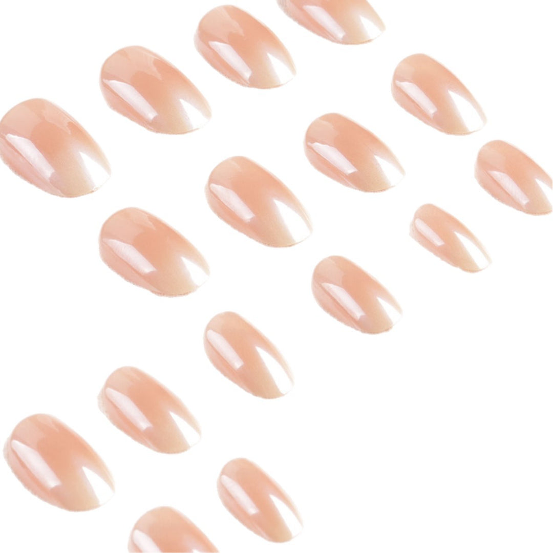 Natural Ombre Press-On Nails Bowlift