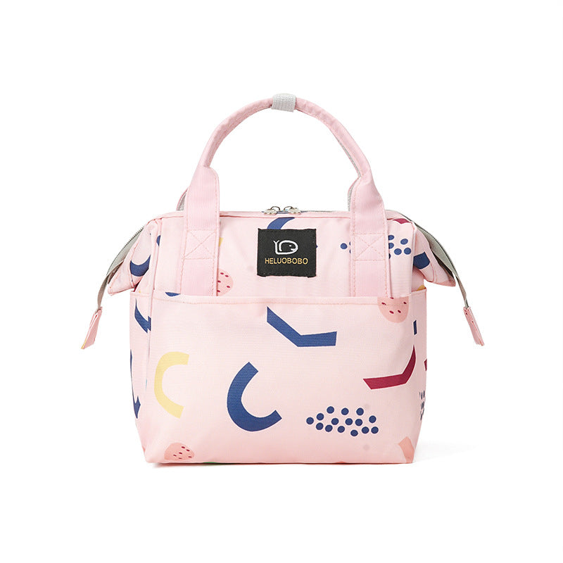 Artistic Printed Insulated Lunch Bag Bowlift