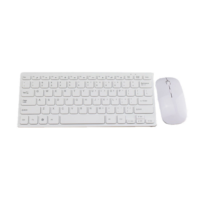 Compact Wireless Keyboard and Mouse Combination Bowlift