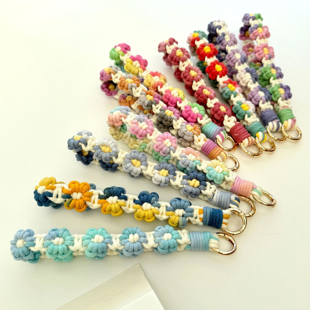 Handcrafted Macrame Keychain Holder Bowlift