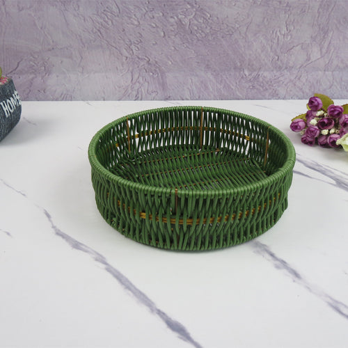 Multi-Compartment Woven Storage Basket Bowlift