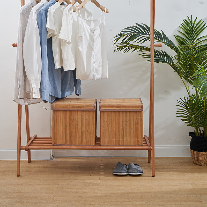 Laundry basket made of natural bamboo Bowlift