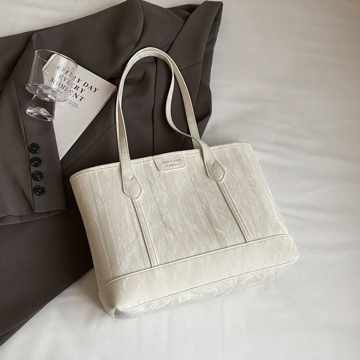 Elegant Textured Tote Bowlift