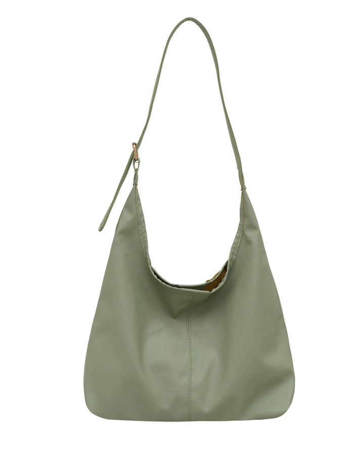 WoSpacious Soft Leather Hobo Bag Bowlift