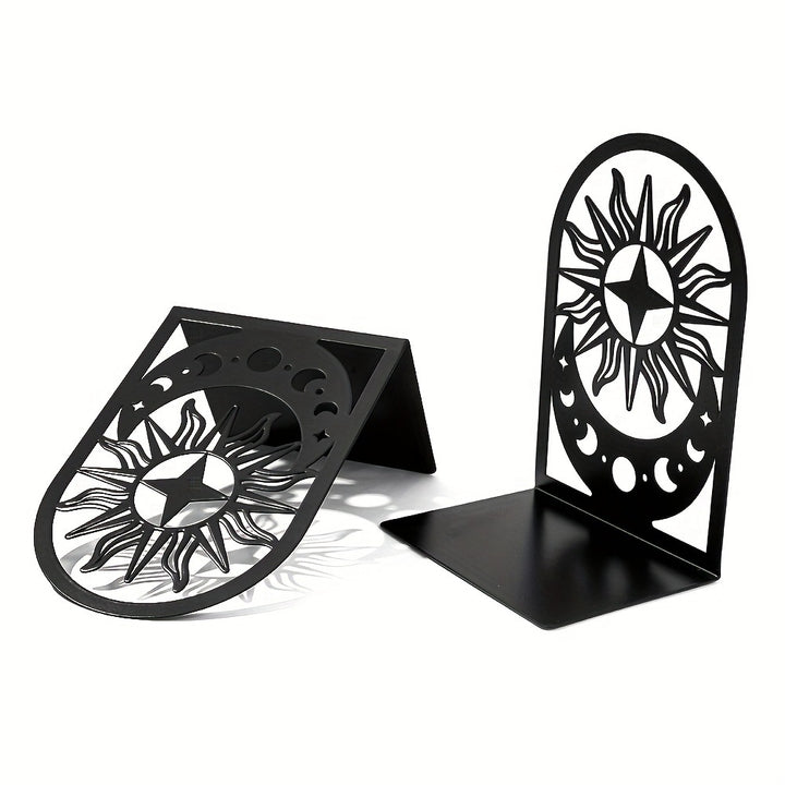 Celestial-Themed Bookends