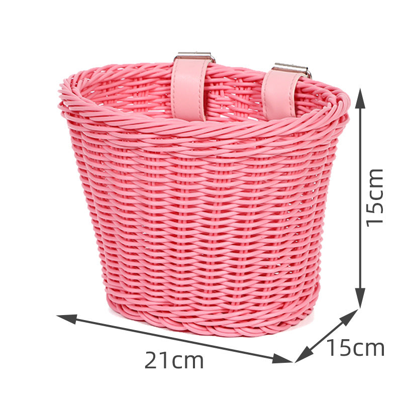 Woven Storage Basket with Handles Bowlift