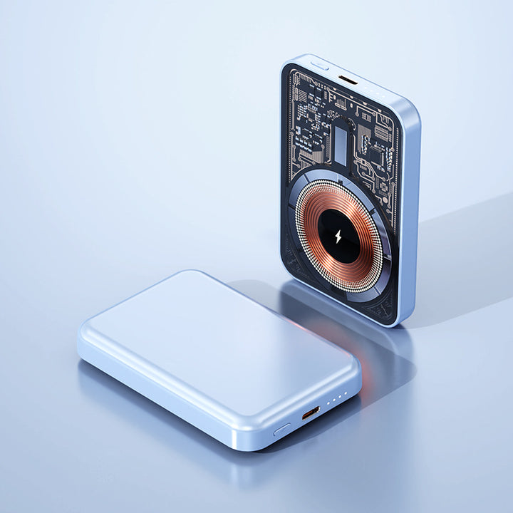 Portable Wireless Power Bank with High-Performance Battery and Smart Charging Technology Bowlift