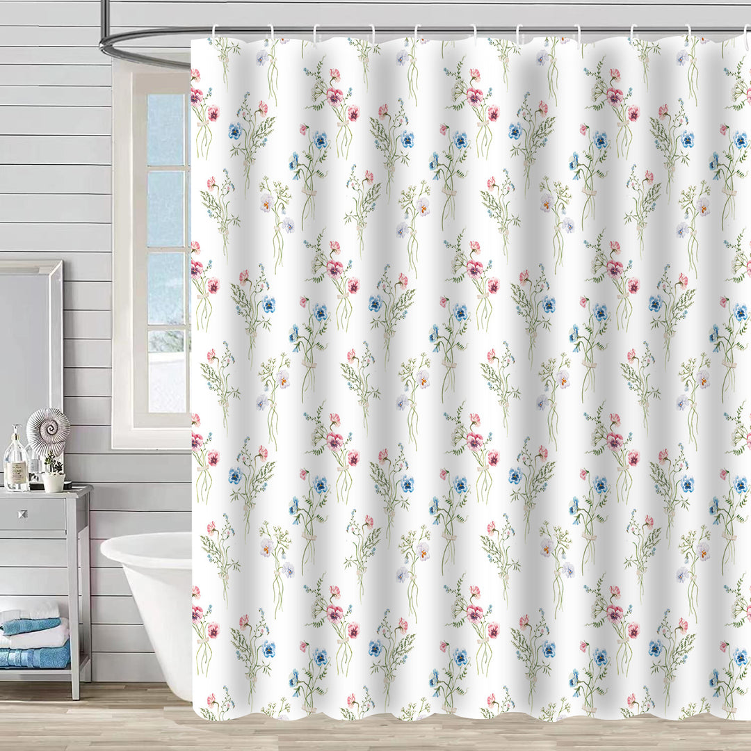 Botanical Garden Shower Curtain Bowlift