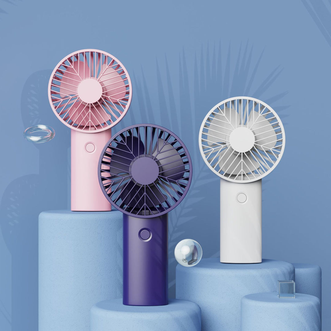Unisex Rechargeable Portable Cooling Fan Bowlift