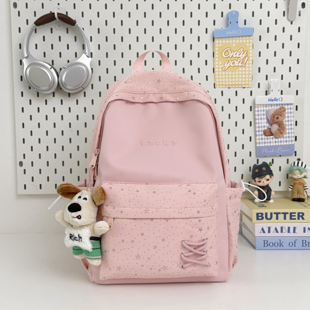 Fun Star Patterned Backpack