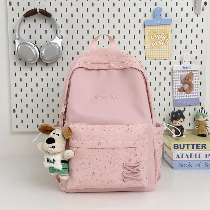 Fun Star Patterned Backpack