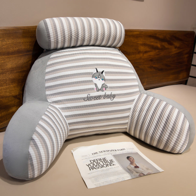 Ergonomic backrest cushion Bowlift