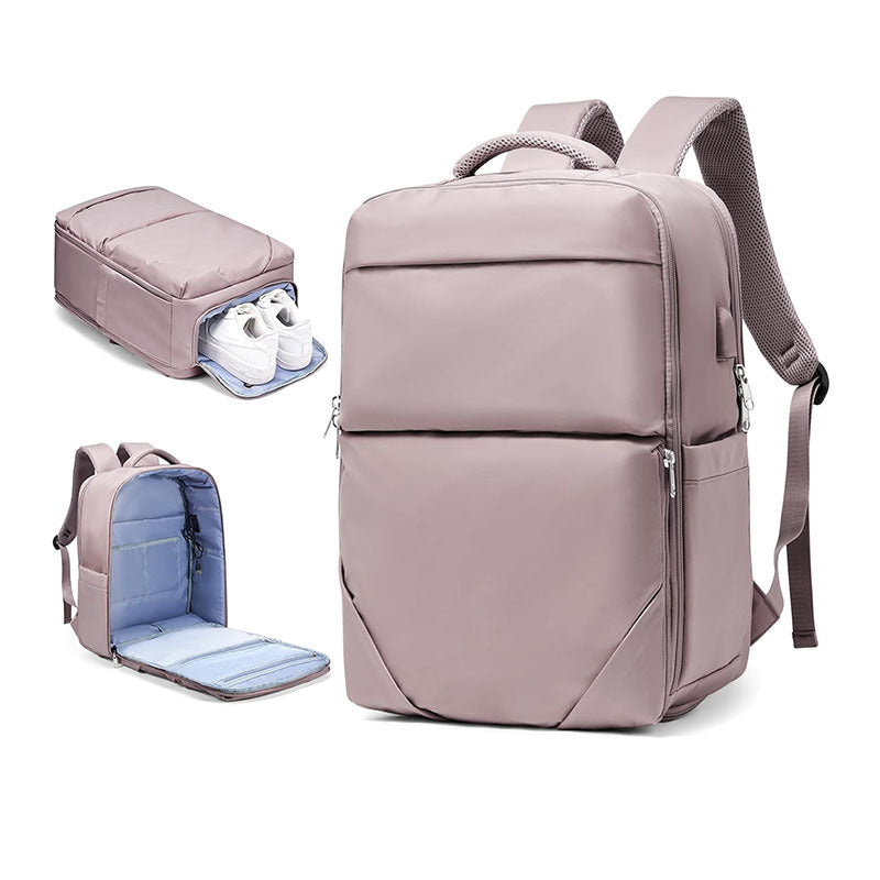 Multifunctional Backpack with Insulated Shoe Compartment Bowlift