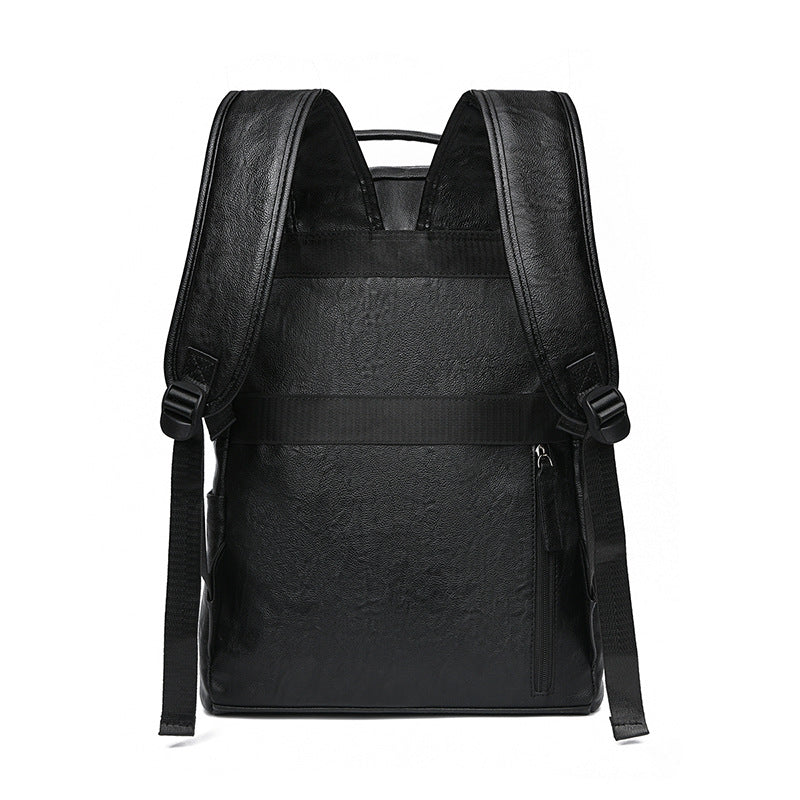 Premium Leather Laptop Backpack Bowlift