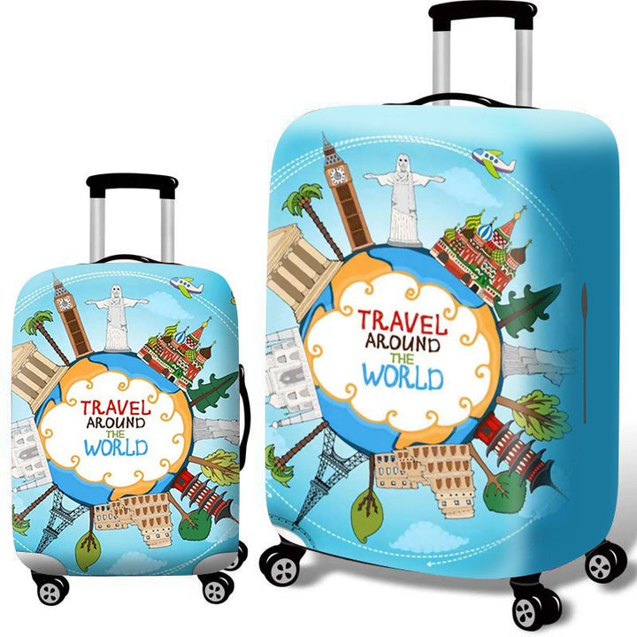 Women’s hard-shell suitcase with nostalgic London motif Bowlift