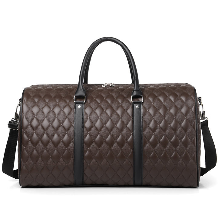 Stylish and Spacious Travel Bag Made of High-Quality Artificial Leather Bowlift