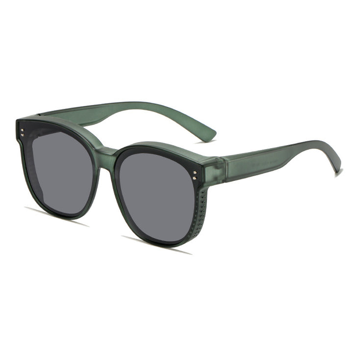 Women's fashionable square sunglasses with UV protection and comfortable temples Bowlift