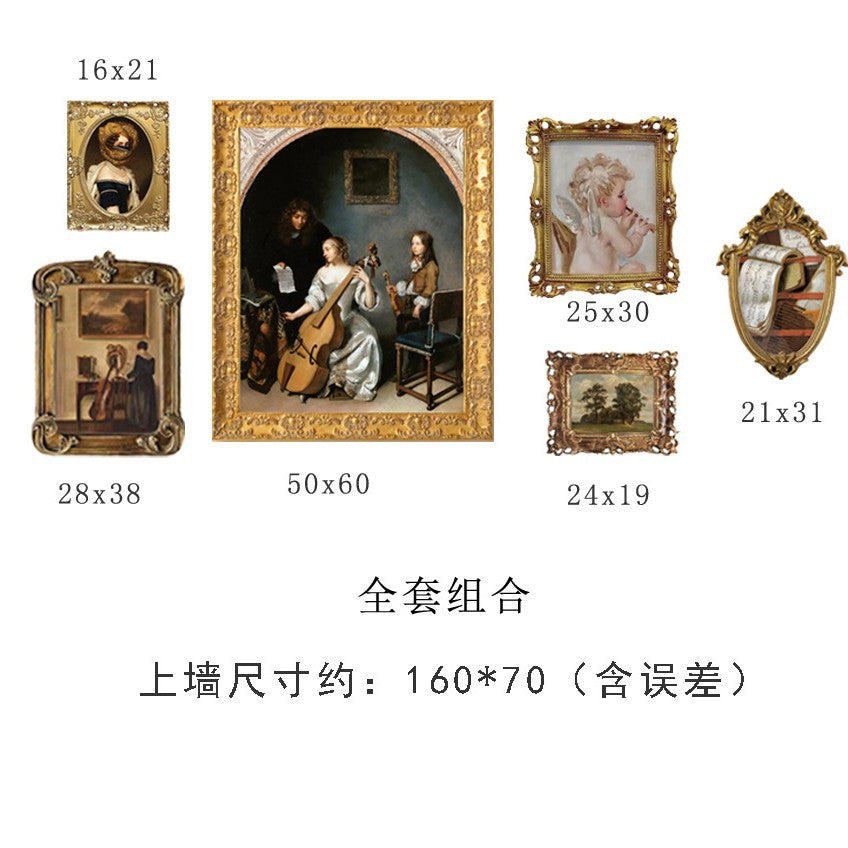 Vintage Art Frame Set