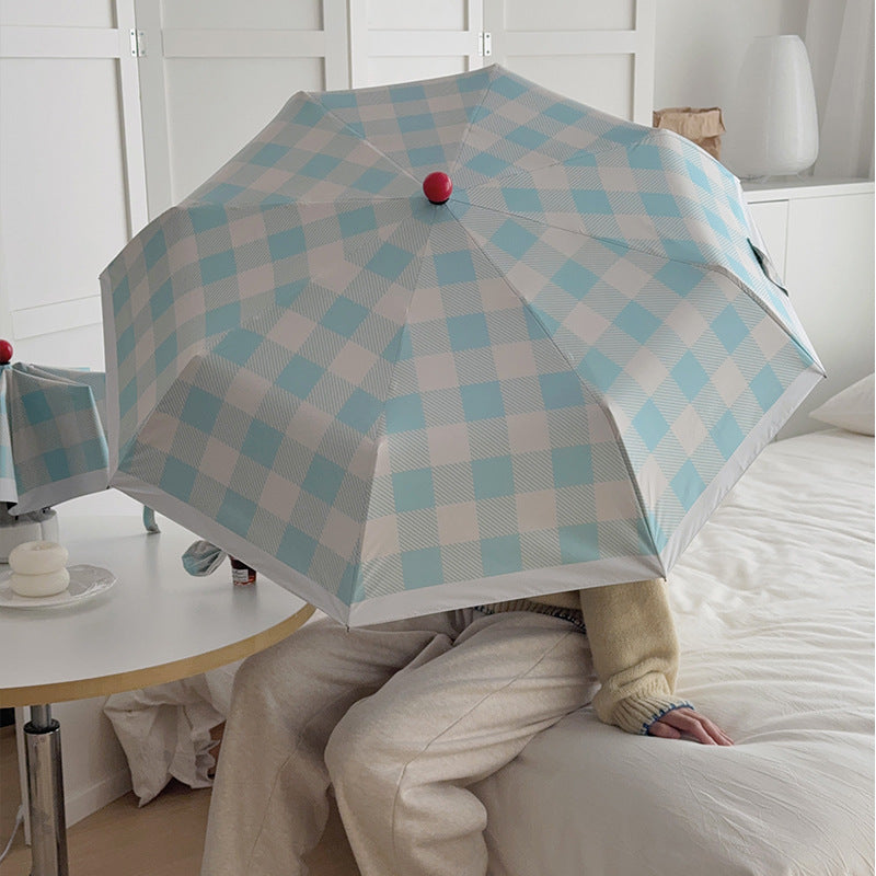 Women’s Foldable Umbrella with Special Design Bowlift