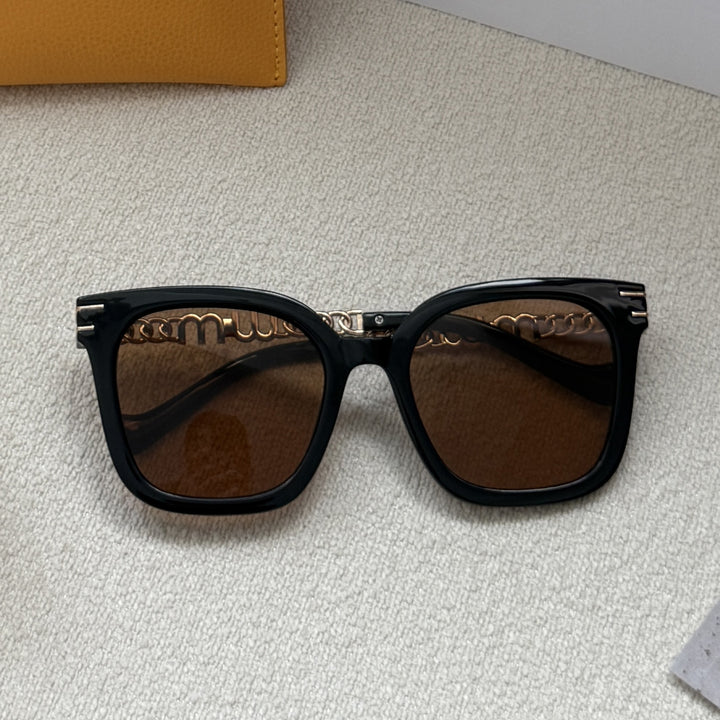 Oversized Retro Frame Sunglasses Bowlift