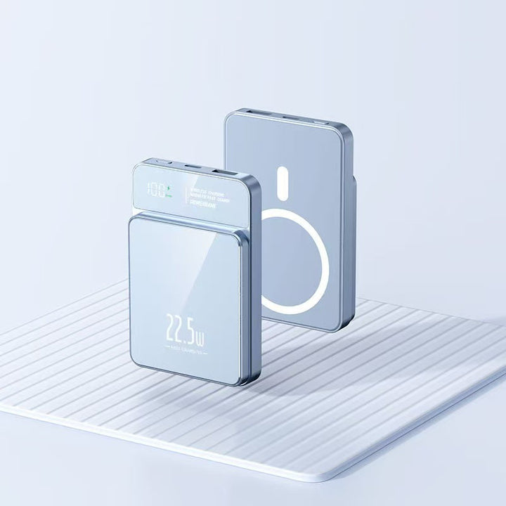 Portable fast charging power bank with LCD display Bowlift