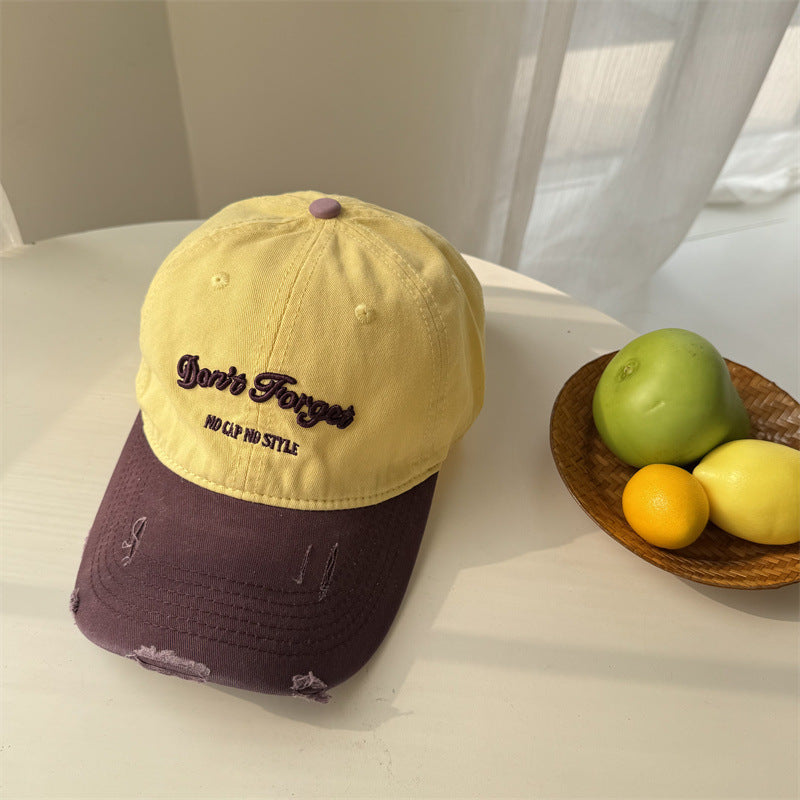 Men's Distressed Graphic Baseball Cap Bowlift 1783921777