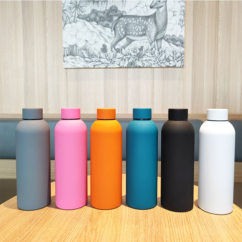 Ladies High Quality Stainless Steel Drinking Bottle with Non-Slip Grip Bowlift