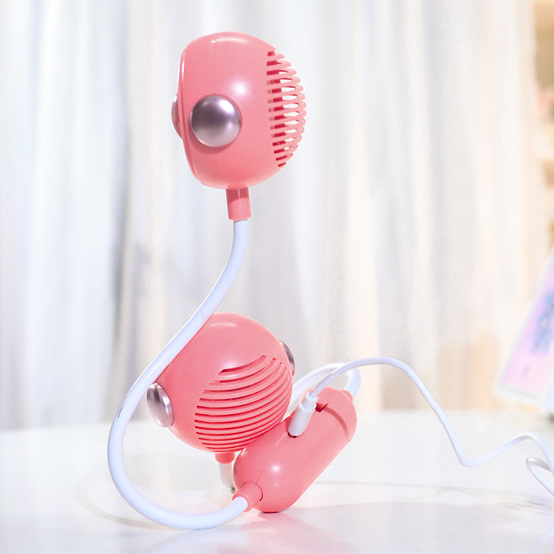 Women Portable Office Vibrator Fan with Flexible Mounting System Bowlift