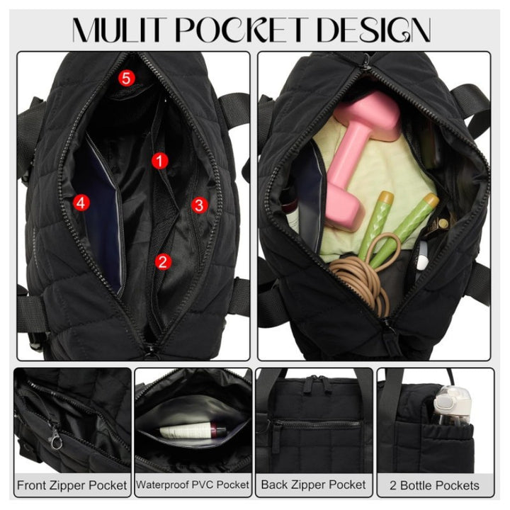 Versatile sports bag with removable accessories Bowlift