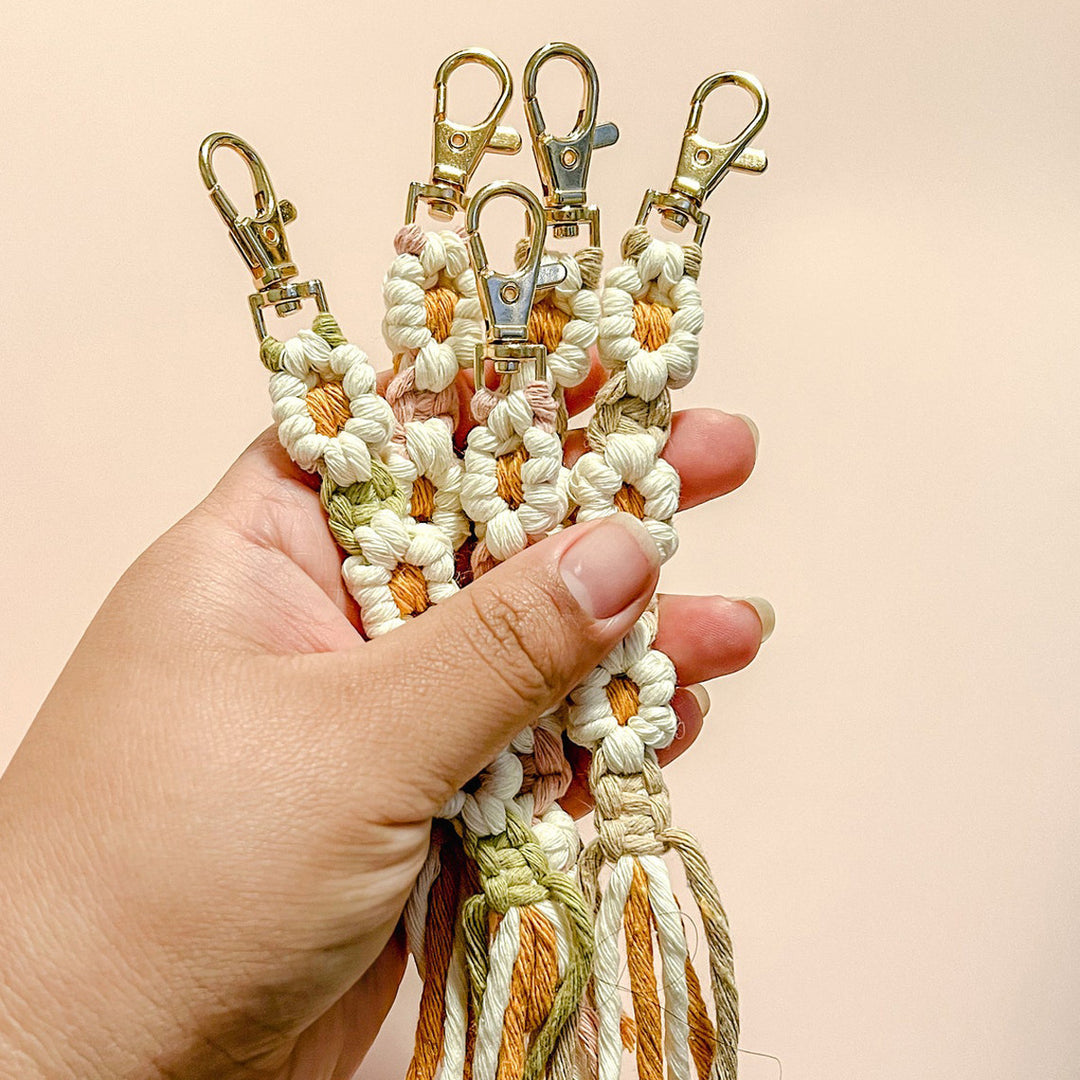 Macrame Tassel Keychain Bowlift