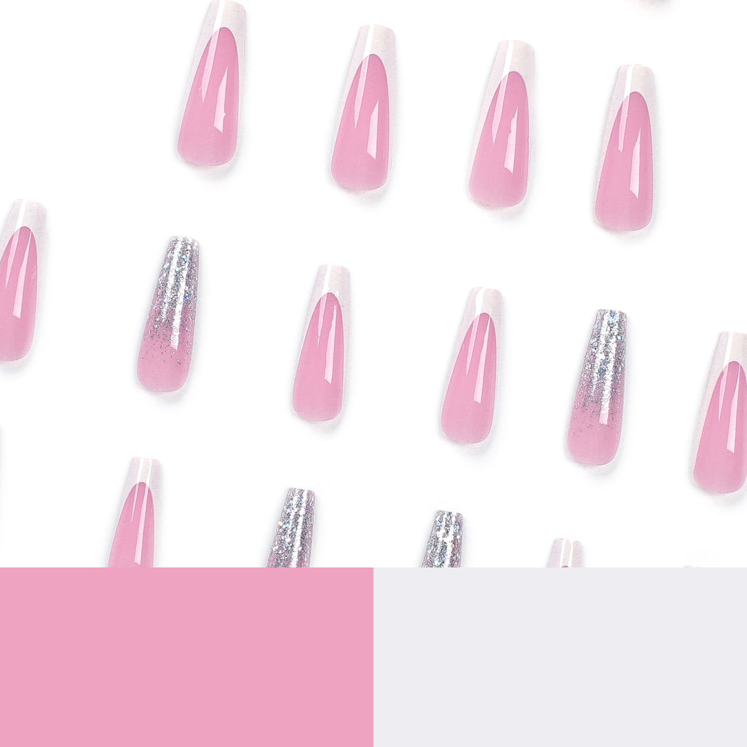 Elegant and Sparkling Nail Art Bowlift