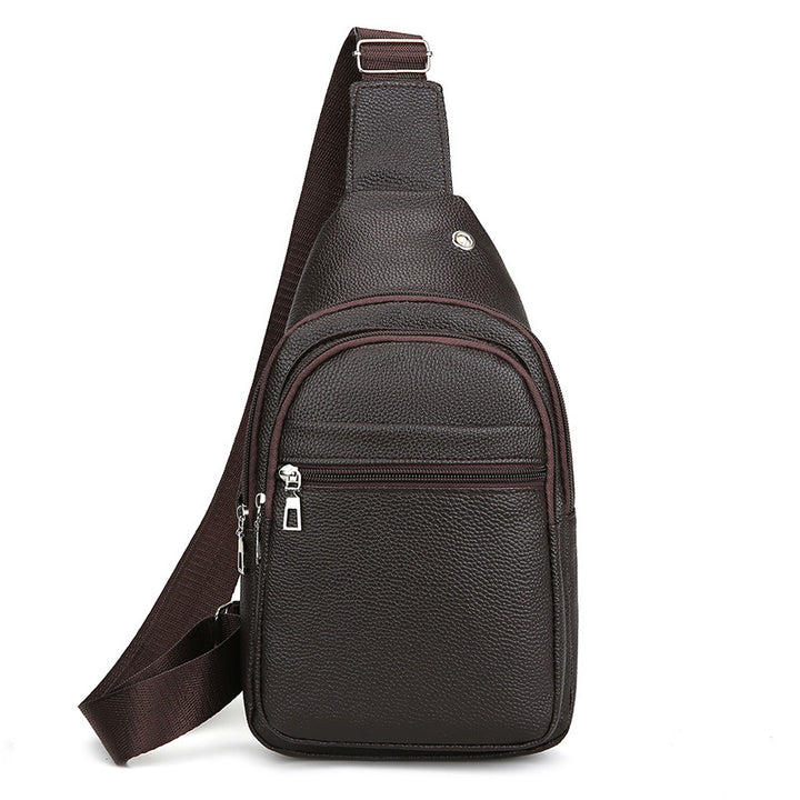 Premium Leather Sling Backpack Bowlift