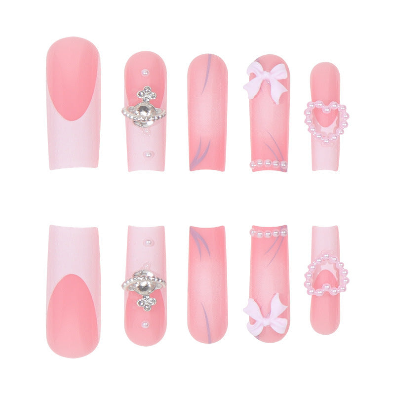 Decorative Press-On Nail Art Extensions Bowlift