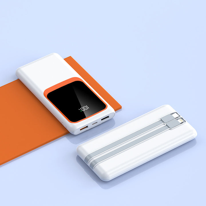 Power bank with digital energy display and high-speed charging function Bowlift