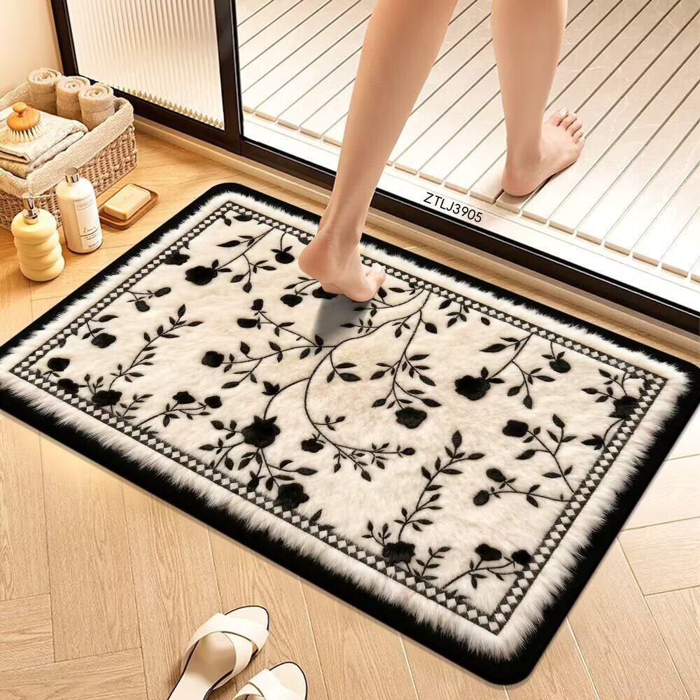Decorative Bath Mat Bowlift