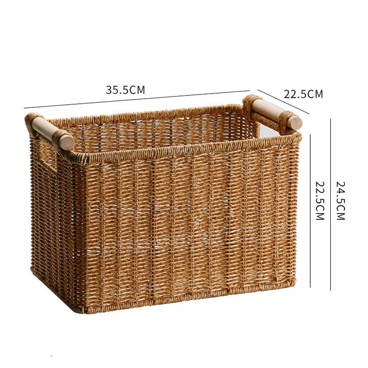 Natural Fiber Storage Basket Bowlift