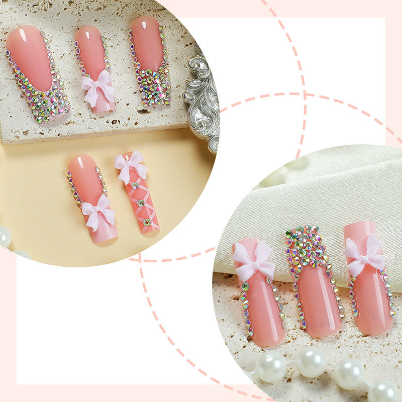 Decorative Press-On Nail Art Set Bowlift