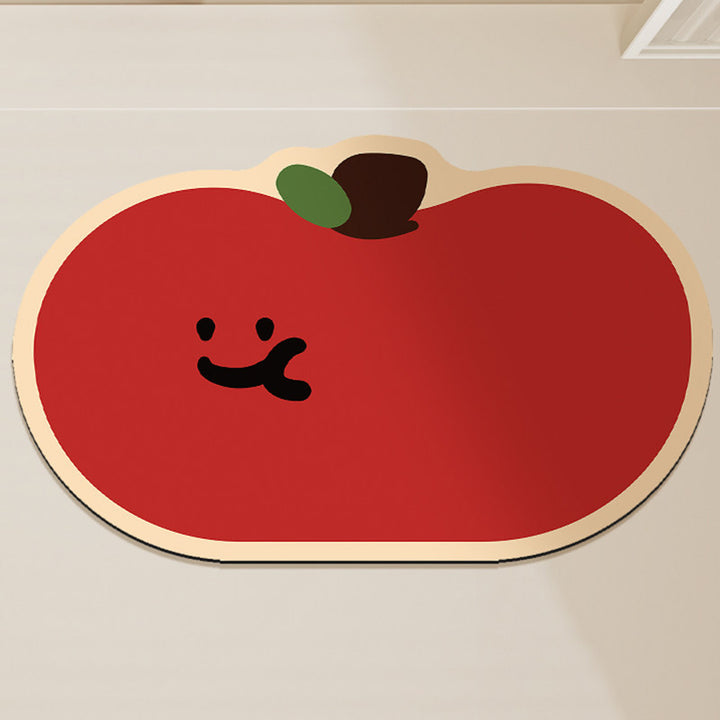 Playful Cloud-Shaped Bath Mat Bowlift